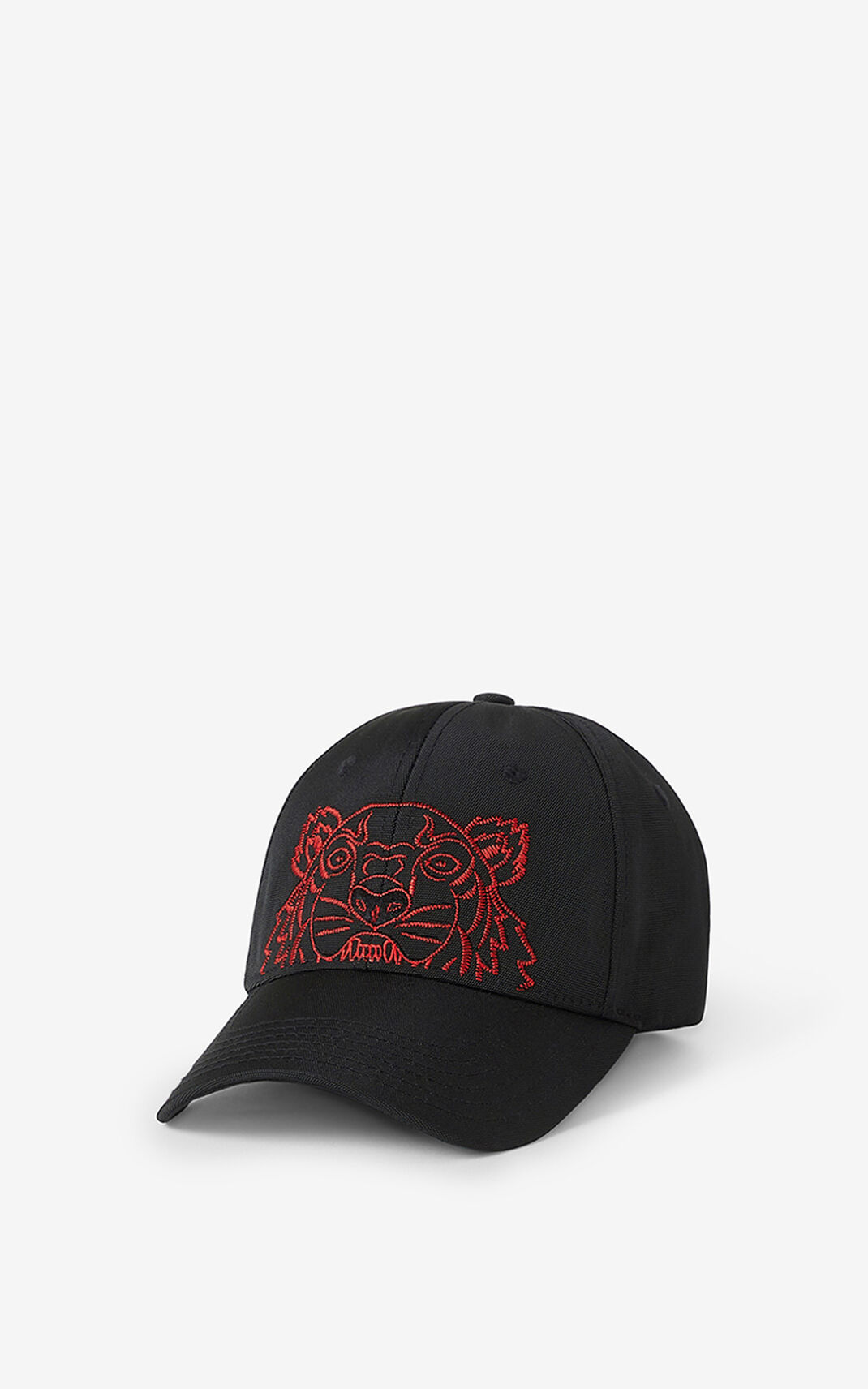 Casquette Kenzo Femme Kampus Tiger baseball Noir LINFU-1290